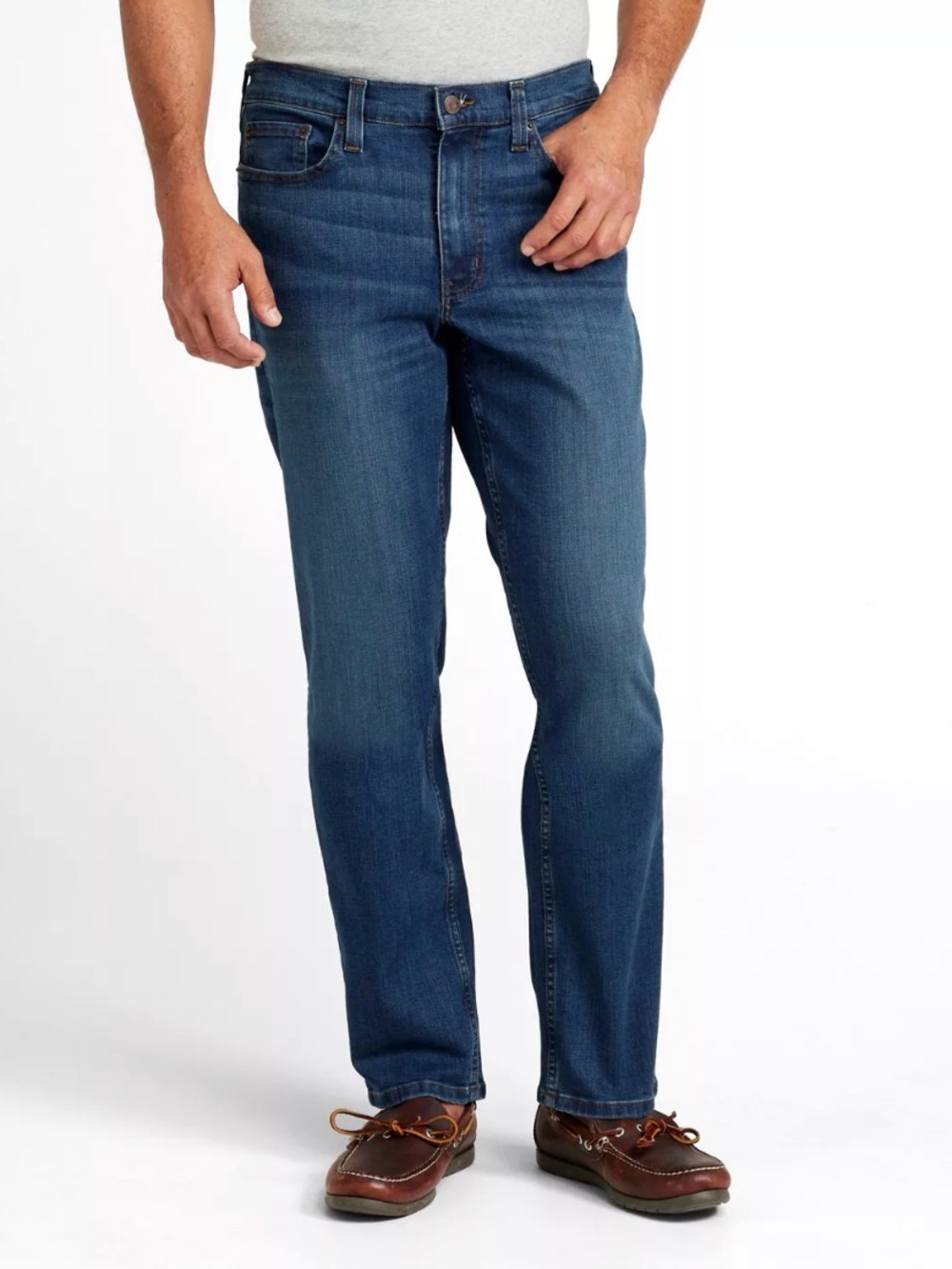 L.L. Bean Men's BeanFlex Jeans, Standard Fit 35x32